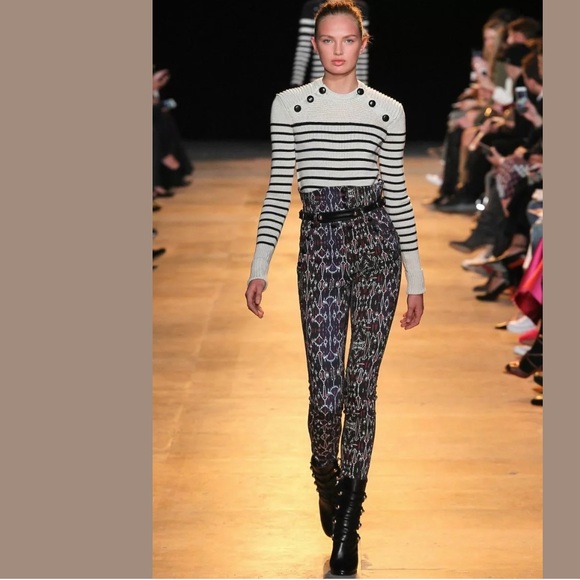 Isabel Marant Hatfield Merino Wool Sweater Tan 44 - Picture 16 of 16